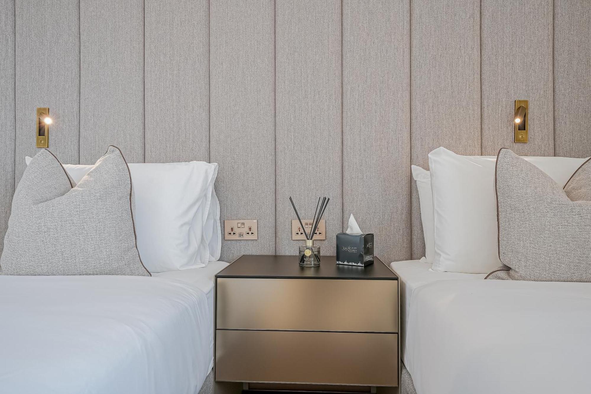 Modern 2Br High Floor Haven In Vida Dubai Marina Daire Dış mekan fotoğraf