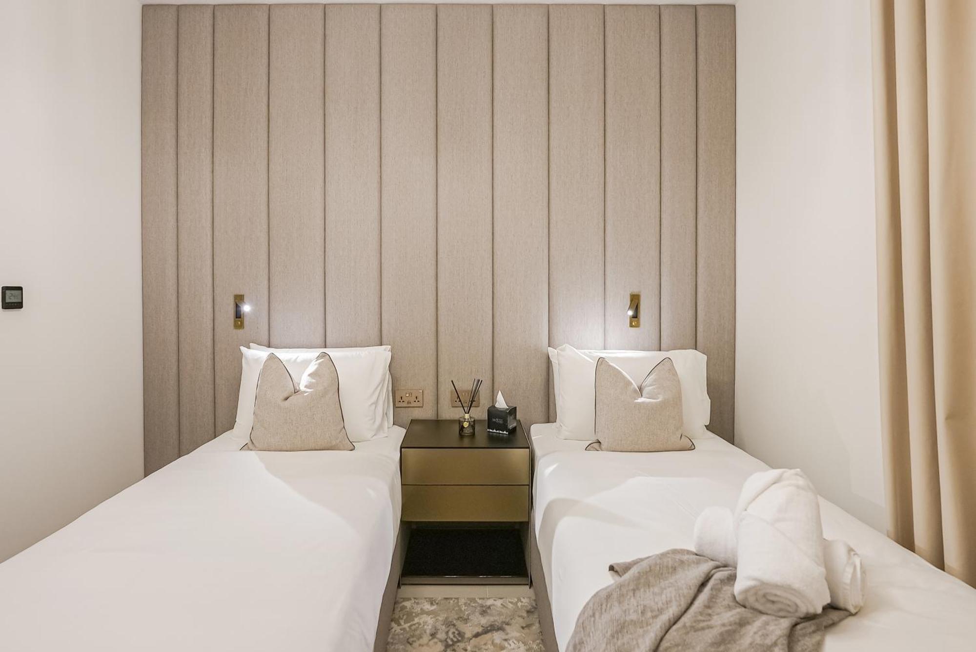 Modern 2Br High Floor Haven In Vida Dubai Marina Daire Dış mekan fotoğraf